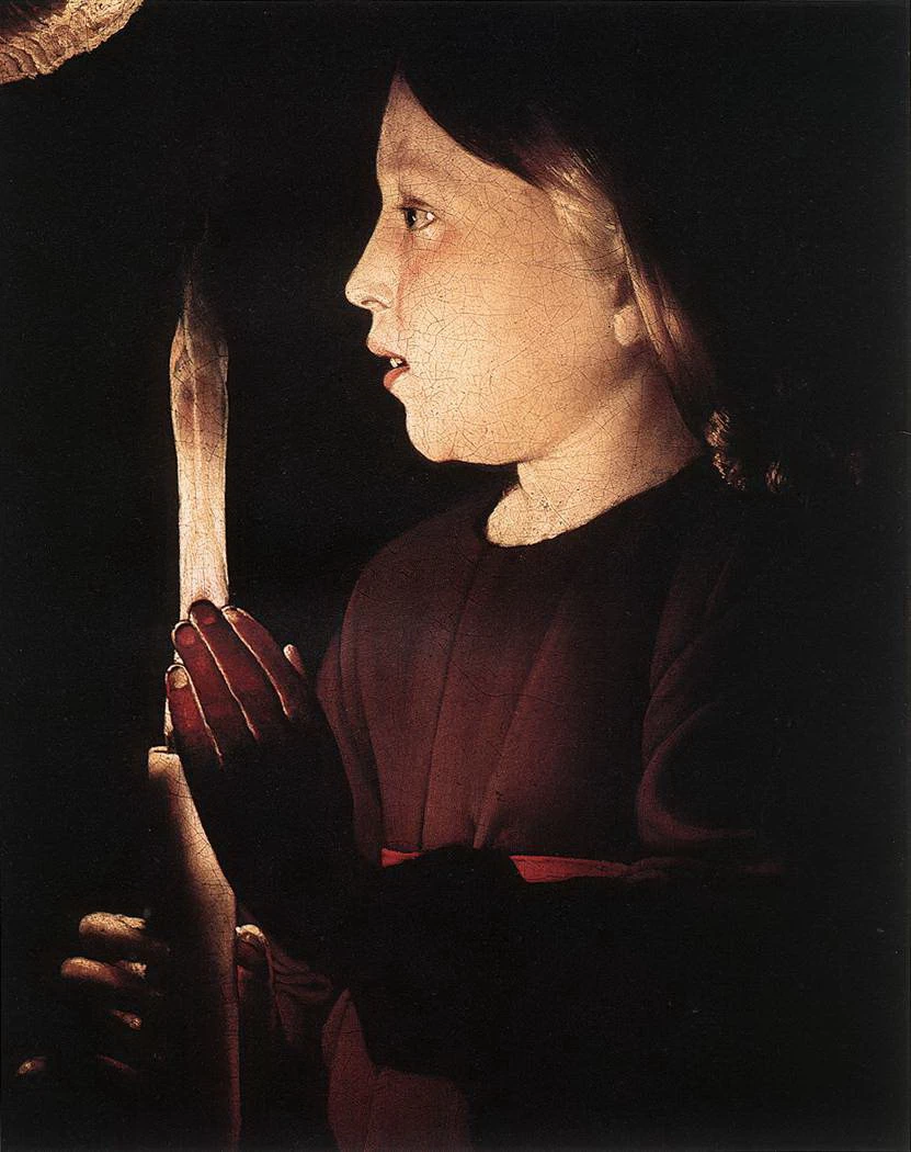 Cristo nella bottega del falegname - dettaglio, Musée du Louvre, Paris